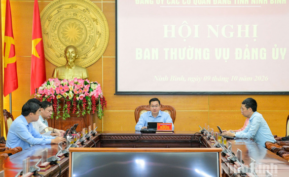 Ban Thường vụ Đảng uỷ, Ban Chấp h&agrave;nh Đảng bộ c&aacute;c cơ quan Đảng tỉnh cho &yacute; kiến về c&aacute;c nội dung thuộc thẩm quyền