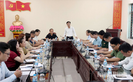 Triển khai c&ocirc;ng t&aacute;c tổ chức Giải B&oacute;ng đ&aacute; giao hữu quốc tế 2026 tại Ninh B&igrave;nh