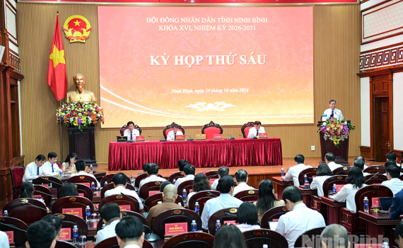 Kỳ họp thứ 6 - HĐND tỉnh kh&oacute;a XVI, nhiệm kỳ 2026-2031