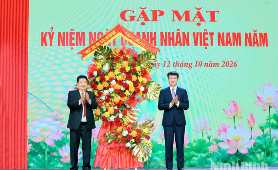 Ninh B&igrave;nh gặp mặt kỷ niệm Ng&agrave;y Doanh nh&acirc;n Việt Nam năm 2026