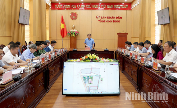 Tập trung th&aacute;o gỡ kh&oacute; khăn, vướng mắc, hỗ trợ triển khai đẩy nhanh tiến độ Dự &aacute;n Nh&agrave; m&aacute;y Nhiệt điện BOT Nam Định 1