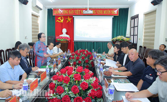 Hiệp hội X&uacute;c tiến C&ocirc;ng nghiệp v&ugrave;ng Shonan, tỉnh Kanagawa (Nhật Bản) t&igrave;m hiểu m&ocirc;i trường đầu tư tại Ninh B&igrave;nh