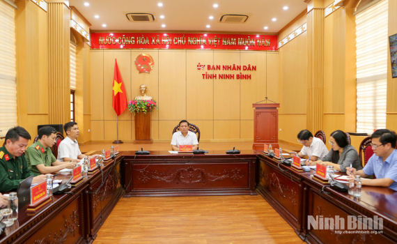 Hội nghị trực tuyến Hội đồng Thẩm định điều chỉnh Quy hoạch thăm d&ograve;, khai th&aacute;c, chế biến v&agrave; sử dụng kho&aacute;ng sản nh&oacute;m I