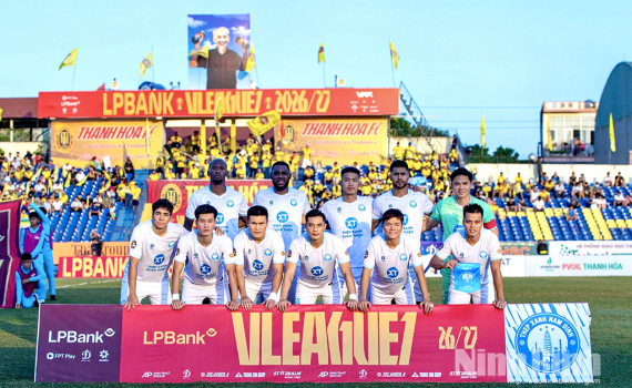 V&ograve;ng 4 V.League 2026-2027: CLB Th&eacute;p Xanh Nam Định gi&agrave;nh trọn 3 điểm tr&ecirc;n s&acirc;n Thanh Ho&aacute;