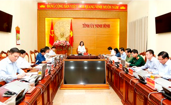Hội nghị Ban Thường vụ Tỉnh ủy