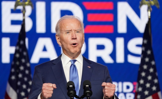 &Ocirc;ng Joe Biden đắc cử Tổng thống