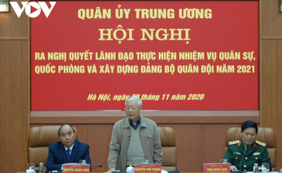 Tổng B&iacute; thư, Chủ tịch nước chủ tr&igrave; Hội nghị Qu&acirc;n ủy Trung ương