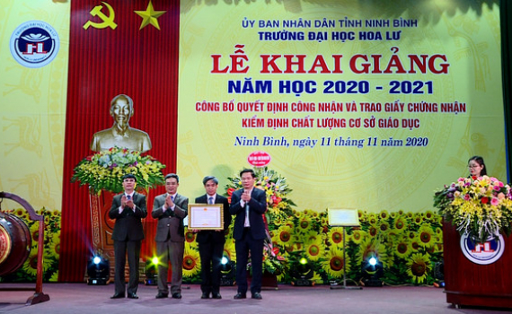 Trường Đại học Hoa Lư khai giảng năm học 2020 - 2021