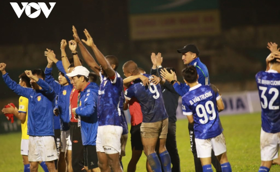 Tuyển thủ U22 Việt Nam: "Nam Định đ&atilde; chơi với tinh thần kh&ocirc;ng c&ograve;n g&igrave; để mất"