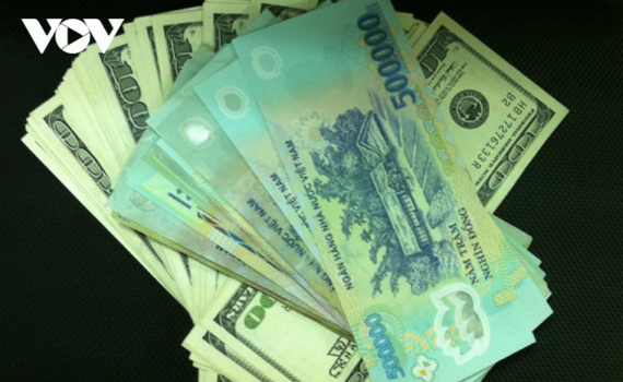 Tỷ gi&aacute; trung t&acirc;m li&ecirc;n tiếp giảm, hiện c&ograve;n 23.164 VND/USD