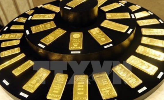 Gi&aacute; v&agrave;ng ng&agrave;y 9-11 tăng l&ecirc;n mức cao nhất khi đ&ocirc; la suy yếu