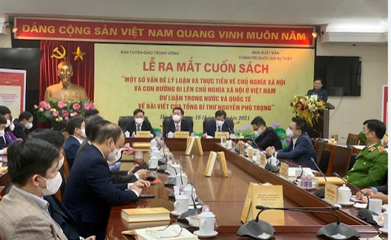 Ra mắt cuốn s&aacute;ch quan trọng về b&agrave;i viết của Tổng B&iacute; thư Nguyễn Ph&uacute; Trọng