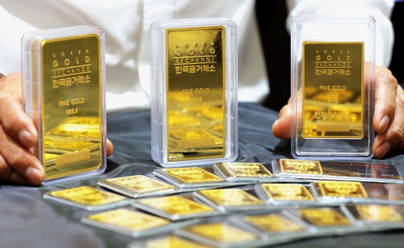 Gi&aacute; v&agrave;ng trong nước bất ngờ bật tăng trở lại