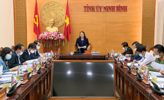 Hội nghị Ban Thường vụ Tỉnh ủy ng&agrave;y 25/11/2021