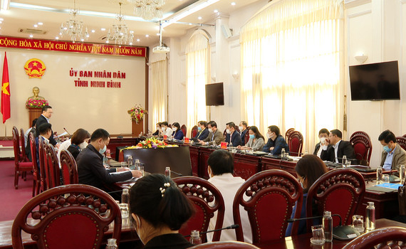 Đo&agrave;n kiểm tra của Bộ LĐ-TB&XH l&agrave;m việc về c&ocirc;ng t&aacute;c giảm ngh&egrave;o tại Ninh B&igrave;nh 