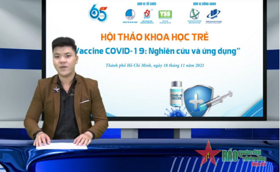Hội thảo khoa học trẻ &ldquo;Vắc xin Covid &ndash; 19: Nghi&ecirc;n cứu v&agrave; ứng dụng&rdquo;
