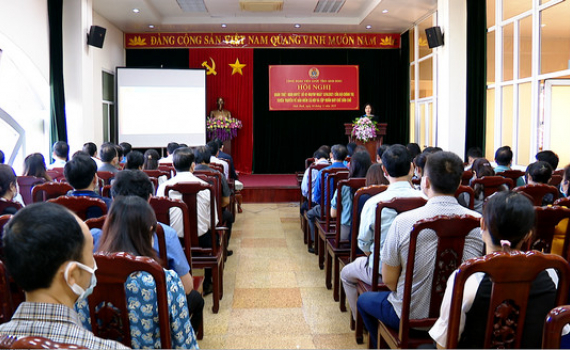 C&ocirc;ng đo&agrave;n Vi&ecirc;n chức tỉnh qu&aacute;n triệt, triển khai Nghị quyết 02 của Bộ Ch&iacute;nh trị