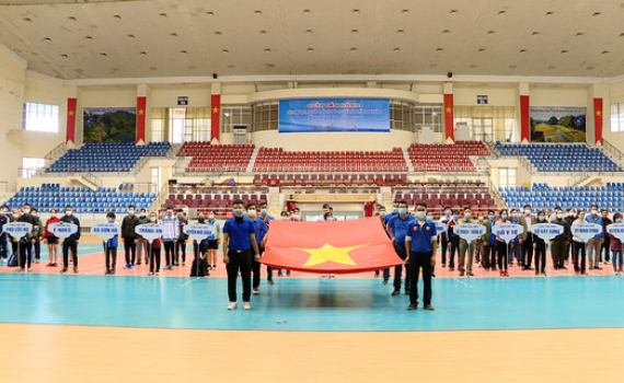 Khai mạc Giải cầu l&ocirc;ng c&aacute;c c&acirc;u lạc bộ C&uacute;p Ph&aacute;t thanh - Truyền h&igrave;nh tỉnh Ninh B&igrave;nh năm 2021