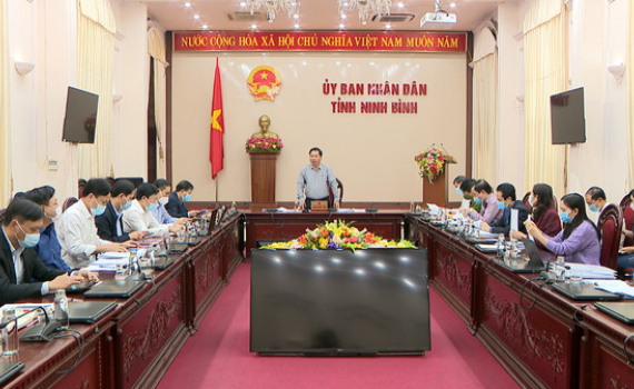 Hội nghị tham gia &yacute; kiến v&agrave;o một số nội dung tr&igrave;nh tại kỳ họp cuối năm của HĐND tỉnh 
