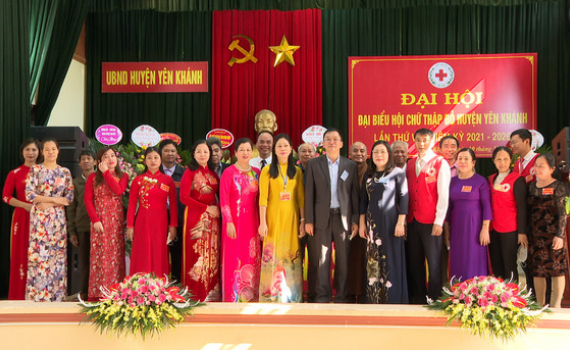 Đại hội đại biểu Hội Chữ thập đỏ huyện Y&ecirc;n Kh&aacute;nh lần VI