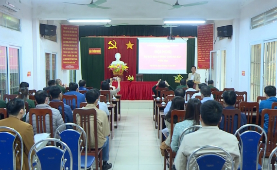 Th&agrave;nh phố Ninh B&igrave;nh sơ kết hoạt động Cụm địa b&agrave;n quốc ph&ograve;ng an to&agrave;n l&agrave;m chủ số 1