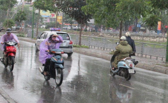 Thời tiết ng&agrave;y 27-11: Mưa giảm dần ở khu vực Bắc Bộ