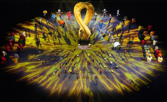 Lễ khai mạc World Cup 2022: Ho&agrave;nh tr&aacute;ng, rực rỡ sắc m&agrave;u