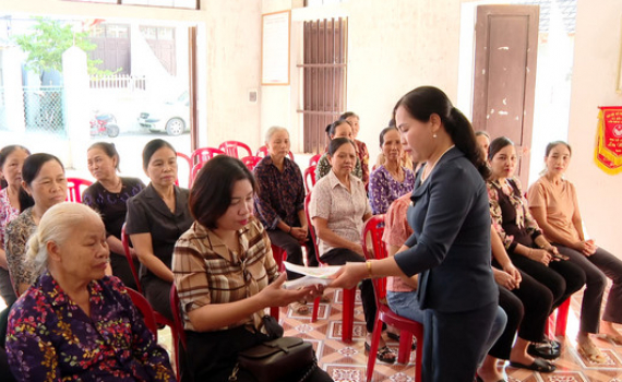 Hội Phụ nữ huyện Kim Sơn ph&ograve;ng chống bạo lực gia đ&igrave;nh