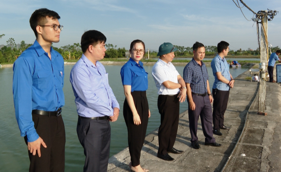 Ra mắt Hợp t&aacute;c x&atilde; Thanh ni&ecirc;n nu&ocirc;i trồng thuỷ sản Văn Phong