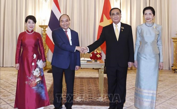 Tuy&ecirc;n bố chung Chủ tịch nước Nguyễn Xu&acirc;n Ph&uacute;c thăm ch&iacute;nh thức Vương quốc Th&aacute;i Lan