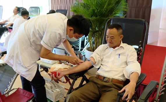 Lan tỏa phong tr&agrave;o hiến m&aacute;u t&igrave;nh nguyện tại TP Ninh B&igrave;nh