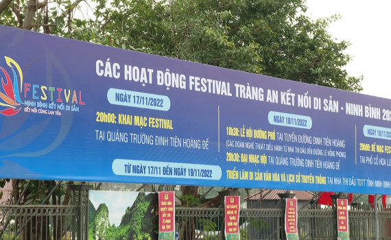 Ninh B&igrave;nh ch&agrave;o đ&oacute;n Festival Tr&agrave;ng An kết nối di sản 2022