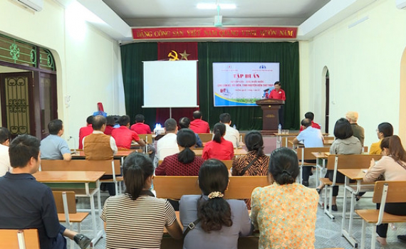 Hội Chữ thập đỏ tỉnh tập huấn sơ cấp cứu - cứu đuối nước