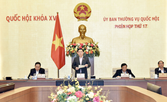 Khai mạc Phi&ecirc;n họp thứ 17 của Ủy ban Thường vụ Quốc hội