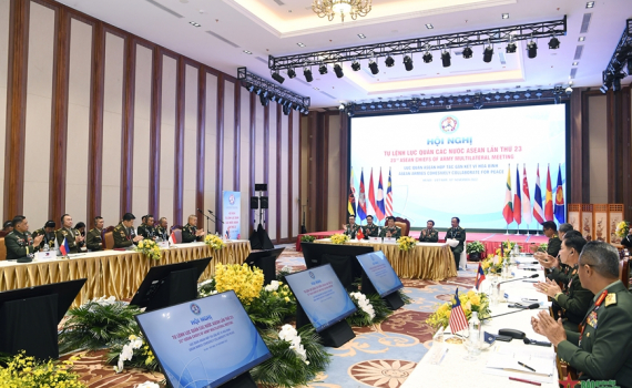 Lục qu&acirc;n ASEAN hợp t&aacute;c gắn kết v&igrave; h&ograve;a b&igrave;nh