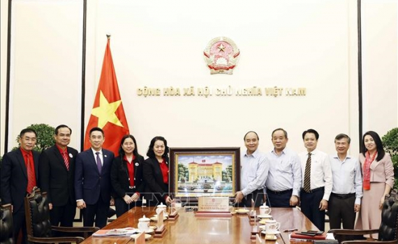 Chủ tịch nước Nguyễn Xu&acirc;n Ph&uacute;c: Huy động nguồn lực chăm lo Tết cho người c&oacute; ho&agrave;n cảnh kh&oacute; khăn