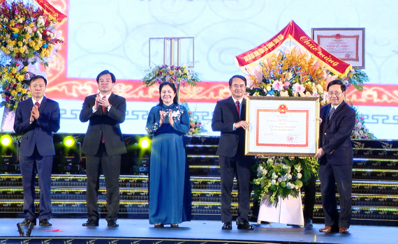 Kỷ niệm 160 năm Danh xưng Nho Quan v&agrave; đ&oacute;n Bằng c&ocirc;ng nhận huyện đạt chuẩn n&ocirc;ng th&ocirc;n mới