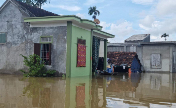 Mưa lớn ở khu vực Trung Bộ c&oacute; khả năng k&eacute;o d&agrave;i