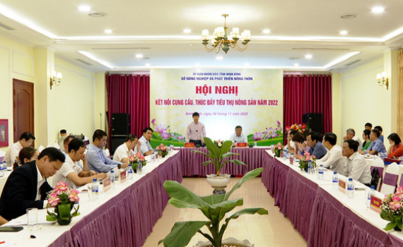 Ninh B&igrave;nh x&uacute;c tiến thương mại, kết nối cung cầu ti&ecirc;u thụ n&ocirc;ng sản 