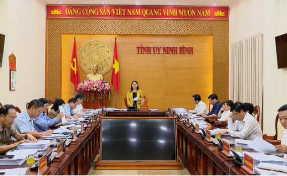 Hội nghị Ban Thường vụ Tỉnh ủy ng&agrave;y 21/11/2022