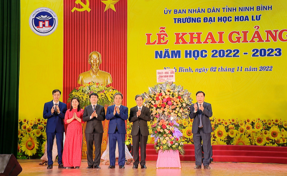 Trường Đại học Hoa Lư khai giảng năm học 2022 - 2023