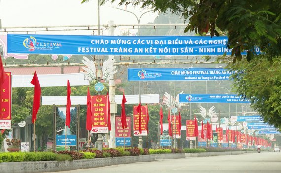 Hoa Lư đẩy mạnh tuy&ecirc;n truyền Festival Tr&agrave;ng An kết nối di sản