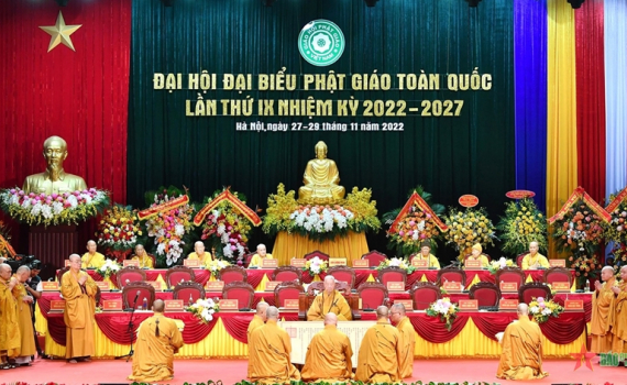 Đại hội đại biểu Phật gi&aacute;o to&agrave;n quốc lần thứ IX th&agrave;nh c&ocirc;ng tốt đẹp