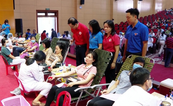 Gia Viễn tổ chức hiến m&aacute;u t&igrave;nh nguyện đợt 2 năm 2022