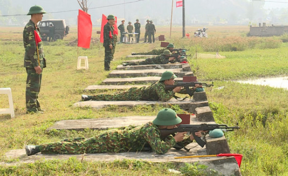 Bộ Chỉ huy Qu&acirc;n sự tỉnh kiểm tra to&agrave;n diện c&ocirc;ng t&aacute;c qu&acirc;n sự, quốc ph&ograve;ng địa phương