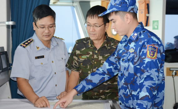 Cảnh s&aacute;t biển Việt Nam v&agrave; Cảnh s&aacute;t biển Trung Quốc bắt đầu thực hiện tuần tra li&ecirc;n hợp