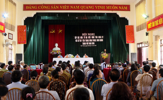 Đại biểu HĐND tỉnh tiếp x&uacute;c cử tri th&agrave;nh phố Ninh B&igrave;nh, huyện Nho Quan, Y&ecirc;n M&ocirc;, Hoa Lư
