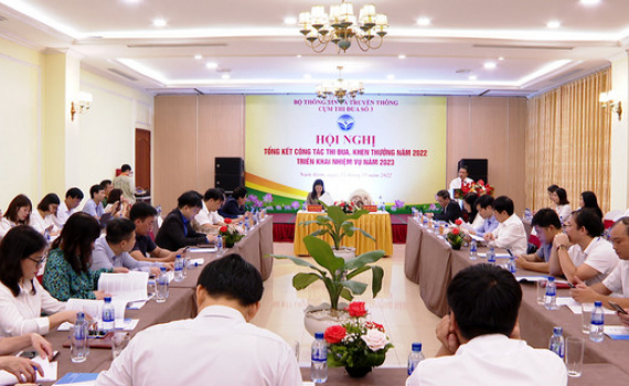 Cụm thi đua số 3 - Bộ Th&ocirc;ng tin v&agrave; Truyền th&ocirc;ng tổng kết 