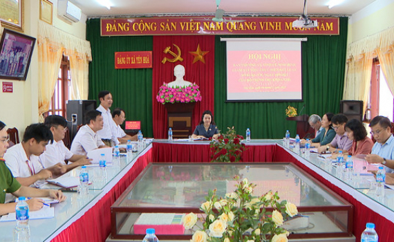 Gi&aacute;m s&aacute;t việc thực hiện Kết luận 01 của Bộ Ch&iacute;nh trị tại Y&ecirc;n M&ocirc;