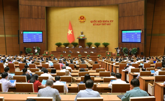 Th&ocirc;ng qua Nghị quyết về ph&acirc;n bổ ng&acirc;n s&aacute;ch Trung ương năm 2024